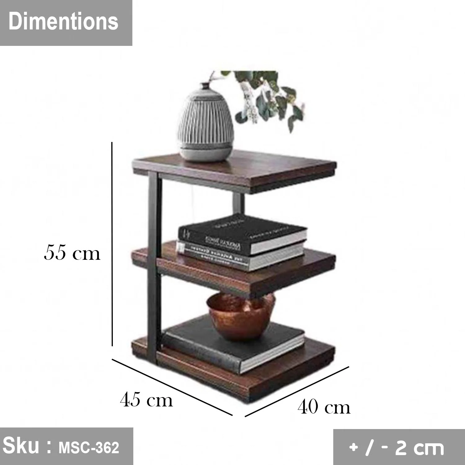ويندي ترابيزة جانبية خشب MDF - Image 3